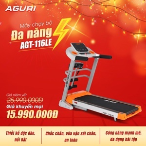 Máy chạy bộ Aguri AGT-116LE