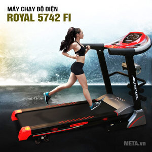 Máy chạy bộ điện 4 chức năng Royal 5742FI