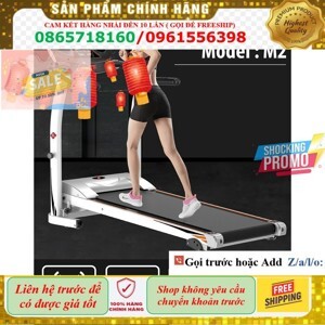 Máy chạy bộ điện đơn năng Model M2 Treadmill