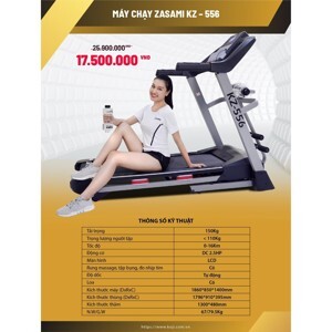 Máy chạy bộ điện Zasami KZ-556