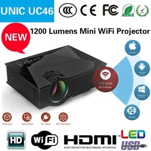 Máy chiếu mini UNIC UC46 WIFI