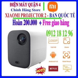 Máy chiếu Xiaomi Mini Portable – Mi Smart Compact Projector 2 – Bản Quốc Tế 2022