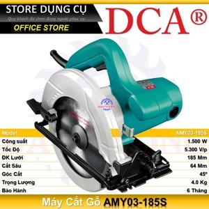 Máy cưa đĩa DCA AMY03-185 185mm 1400W