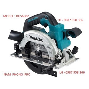 Máy cưa đĩa dùng pin 18V Makita DHS660Z