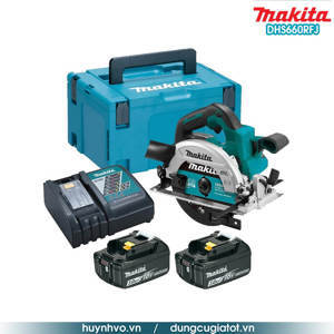 Máy cưa đĩa dùng pin 18V Makita DHS660RFJ