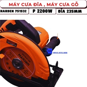 Máy cưa đĩa Harden 751532