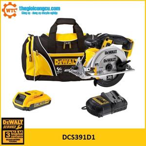 Máy cưa đĩa pin 18V Dewalt DCS391D1