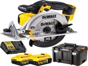 Máy cưa gỗ dùng pin 18V Dewalt DCS391P2