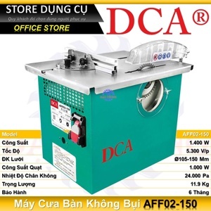 Máy cưa không bụi DCA AFF02-150 1400W