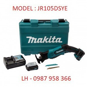 Máy cưa kiếm dùng pin Makita JR105DSYE 12V