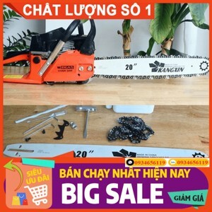 Máy cưa xích chạy xăng Bgas BGA5200CS