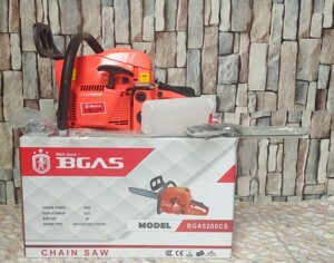 Máy cưa xích chạy xăng Bgas BGA5200CS