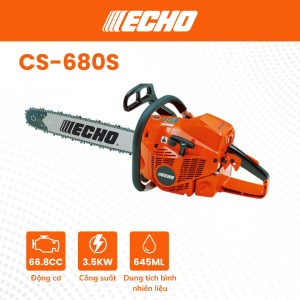 Máy cưa xích chạy xăng Echo CS680S