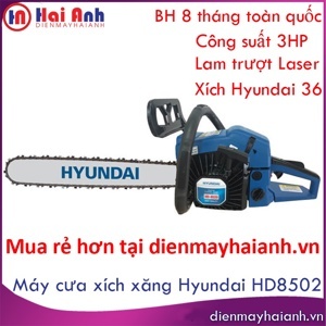 Máy cưa xích chạy xăng Hyundai HD-8520