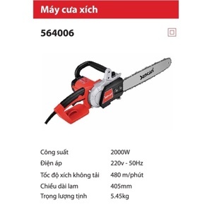 Máy cưa xích điện Sencan 564006 - 1300W