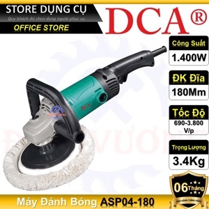 Máy đánh bóng DCA ASP04-180 (S1P-FF04-180), 1400W