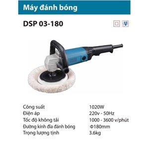 Máy đánh bóng DongCheng DSP03-180