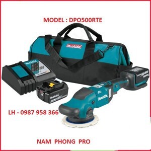 Máy đánh bóng dùng pin 18V Makita DPO500RTE