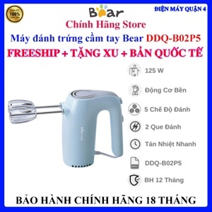 Máy đánh trứng cầm tay Bear DDQ-B02P5