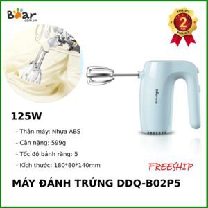 Máy đánh trứng cầm tay Bear DDQ-B02P5