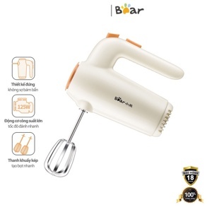 Máy đánh trứng cầm tay Bear DDQ-B01K1