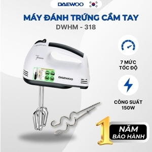 Máy đánh trứng cầm tay Daewoo DWHM-318