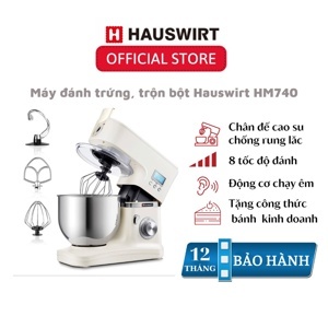 Máy đánh trứng trộn bột Hauswirt HM740