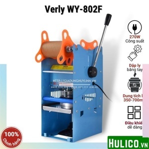 Máy dập nắp cốc Verly WY-802F