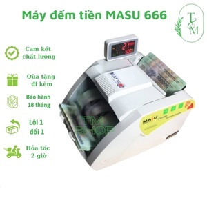 Máy đếm tiền Masu 666