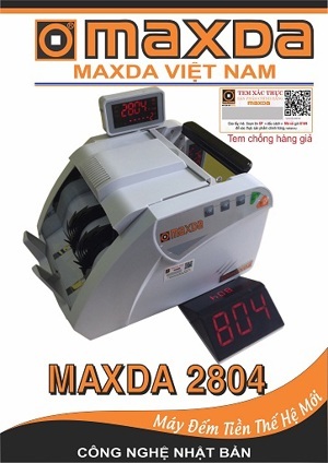 Máy đếm tiền Maxda 2804