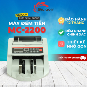 Máy đếm tiền Silicon MC-2200