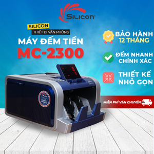 Máy đếm tiền Silicon MC-2300