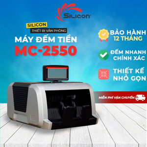 Máy đếm tiền Silicon MC2550 (MC-2550)