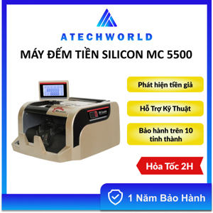 Máy đếm tiền thế hệ mới Silicon MC-5500