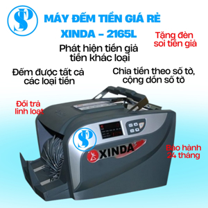 Máy đếm tiền xinda 2165L