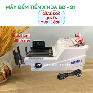 Máy đếm tiền Xinda Super BC 31