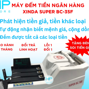 Máy đếm tiền Xinda Super BC-35F