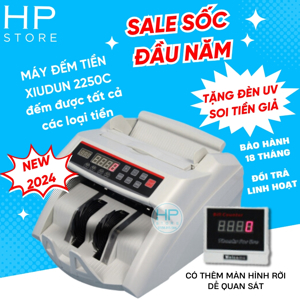 Máy đếm tiền Xiudun 2250C