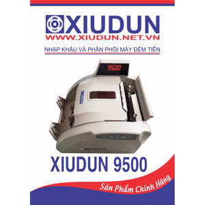 Máy đếm tiền Xiudun 9500