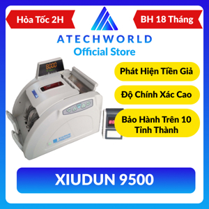 Máy đếm tiền Xiudun 9500