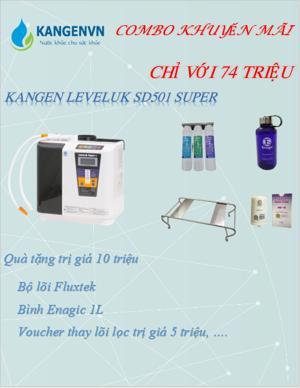 Máy điện giải ion kiềm Kangen LeveLuk Super 501