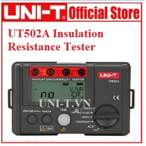 Máy đo điện trở cách điện UNI-T UT502A (2500V,20GΩ)