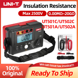 Máy đo điện trở cách điện UNI-T UT502A (2500V,20GΩ)