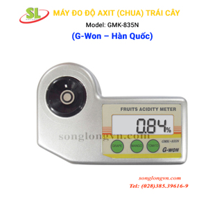 Máy đo độ axit trái cây G-won GMK-835N