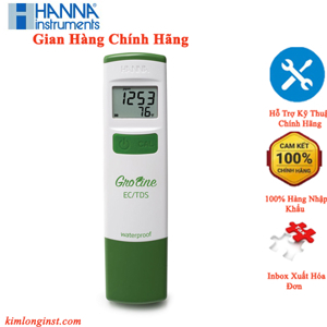 Máy đo độ dẫn EC,TDS nhiệt độ Hanna HI98318