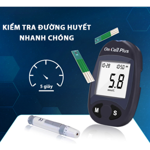 Máy đo đường huyết Acon On-Call Plus Blood Glucose Meter