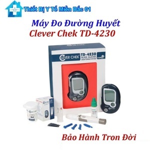 Máy đo đường huyết Clever Chek TD-4230