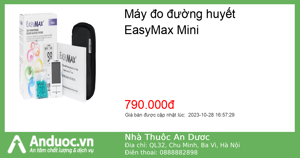 Máy đo đường huyết EasyMax Mini