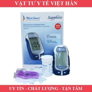 Máy đo đường huyết Medismart Sapphire Plus