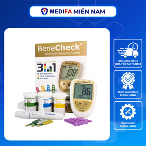Máy đo đường huyết, mỡ máu, gút BeneCheck